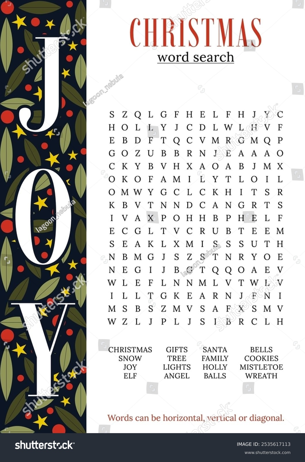 68 Christmas Word Search Printable Adults Royalty Free Images Stock Photos U0026 Pictures Shutterstock