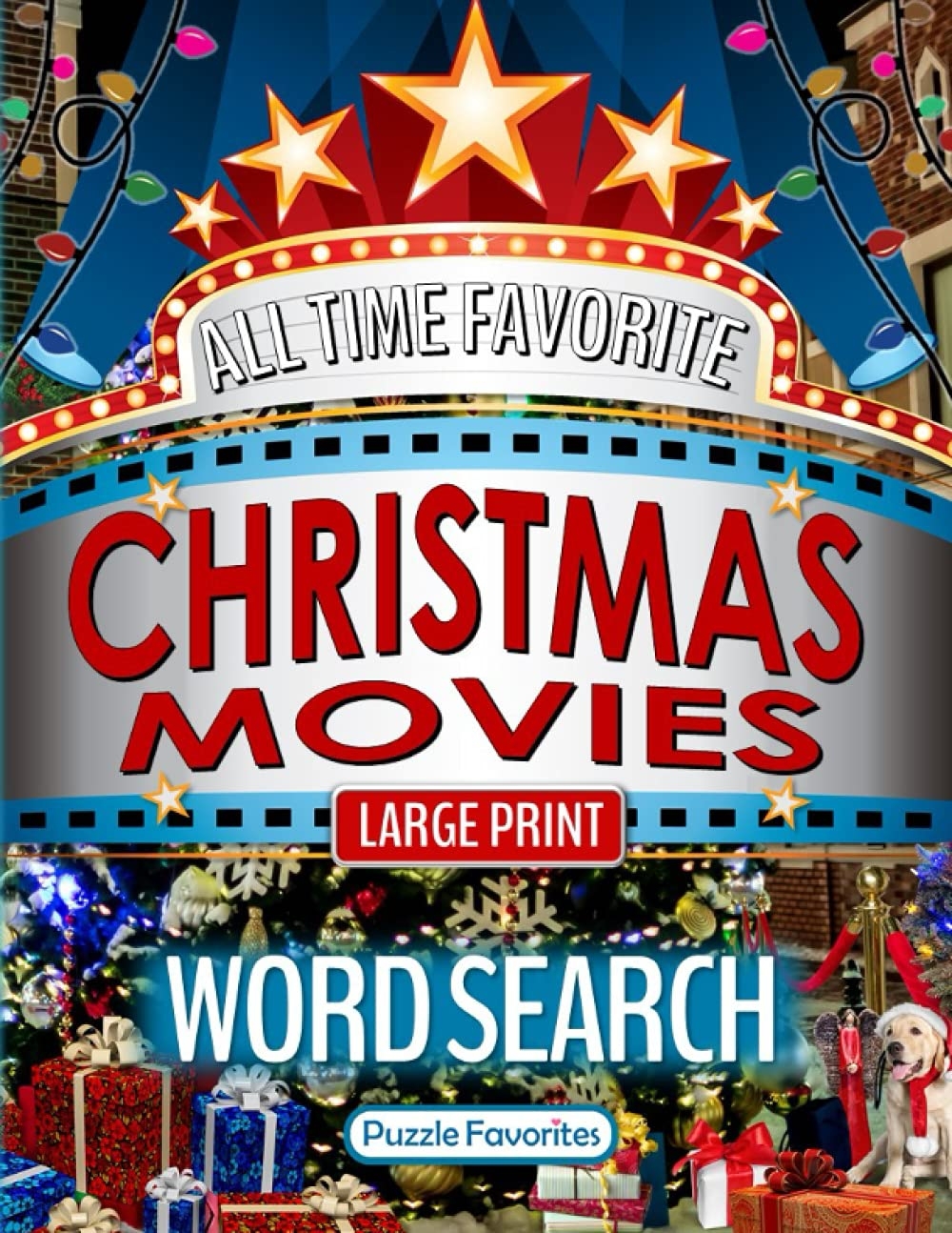 All Time Favorite Christmas Movies Word Search Large Print 