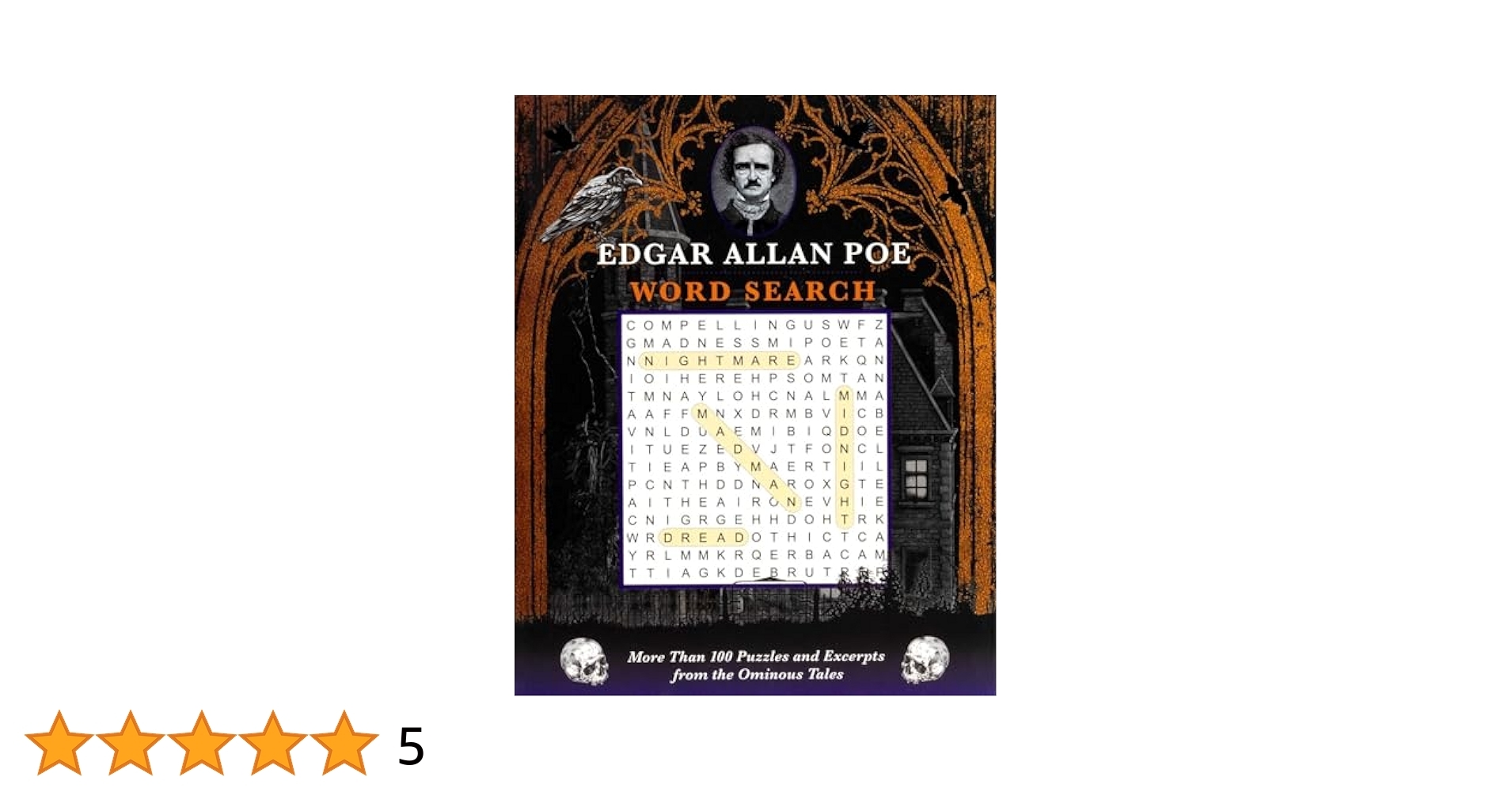 Edgar Allan Poe Word Search Printable