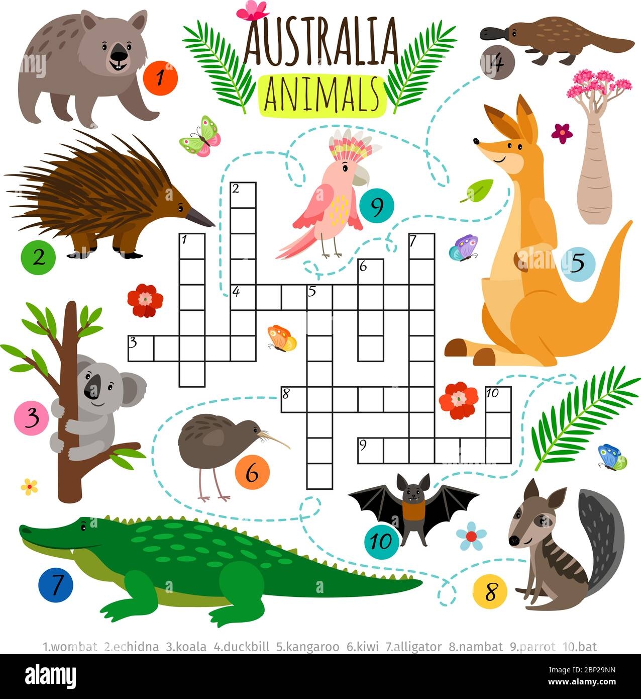 Australian Word Search Printable