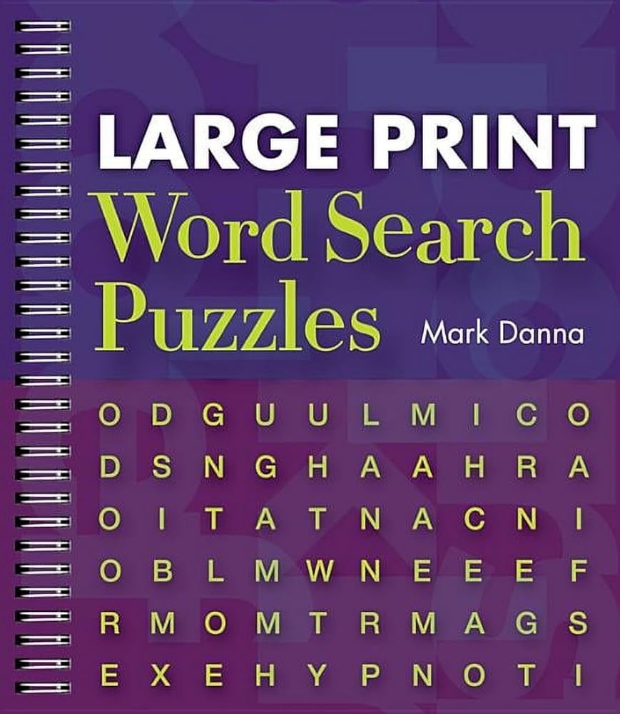 Buy Large Print Word Search Puzzles Volume 1 Book Online At Low Prices In India Large Print Word Search Puzzles Volume 1 Reviews U0026 Ratings Amazon in