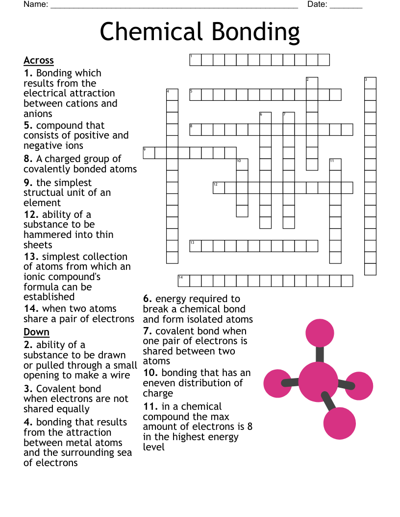Word Search Chemistry Printable