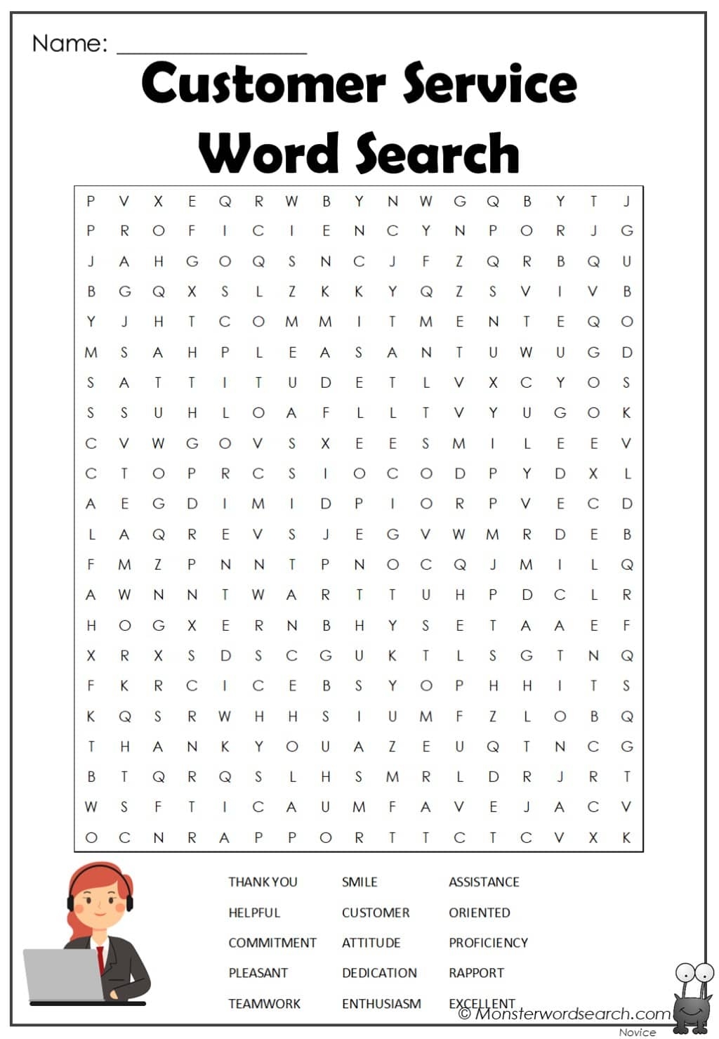 Teamwork Word Search Printable
