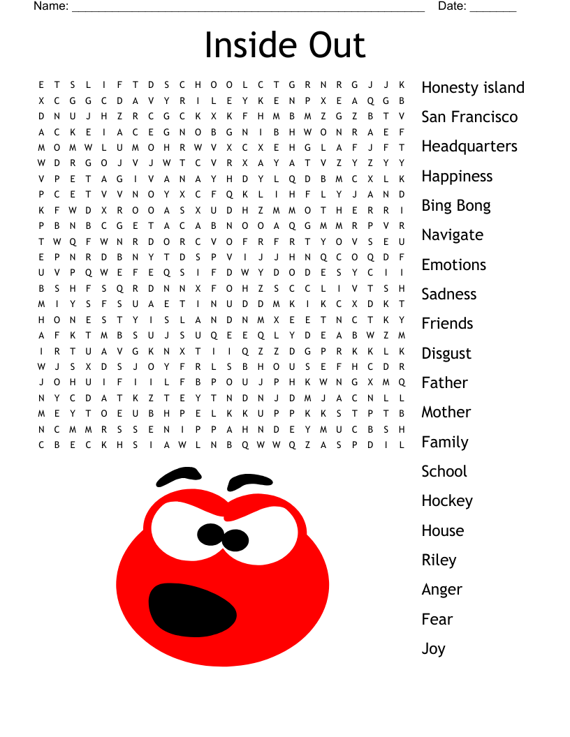 Inside Out Word Search WordMint