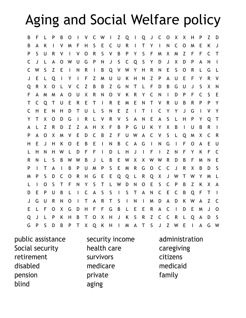 Word Search Middle School Free Printable