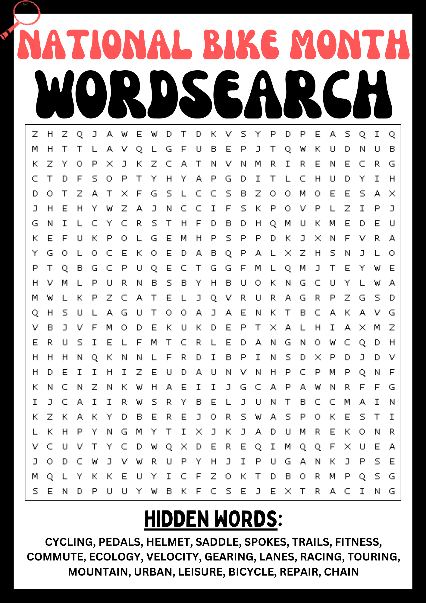 Nursing Word Search Printable