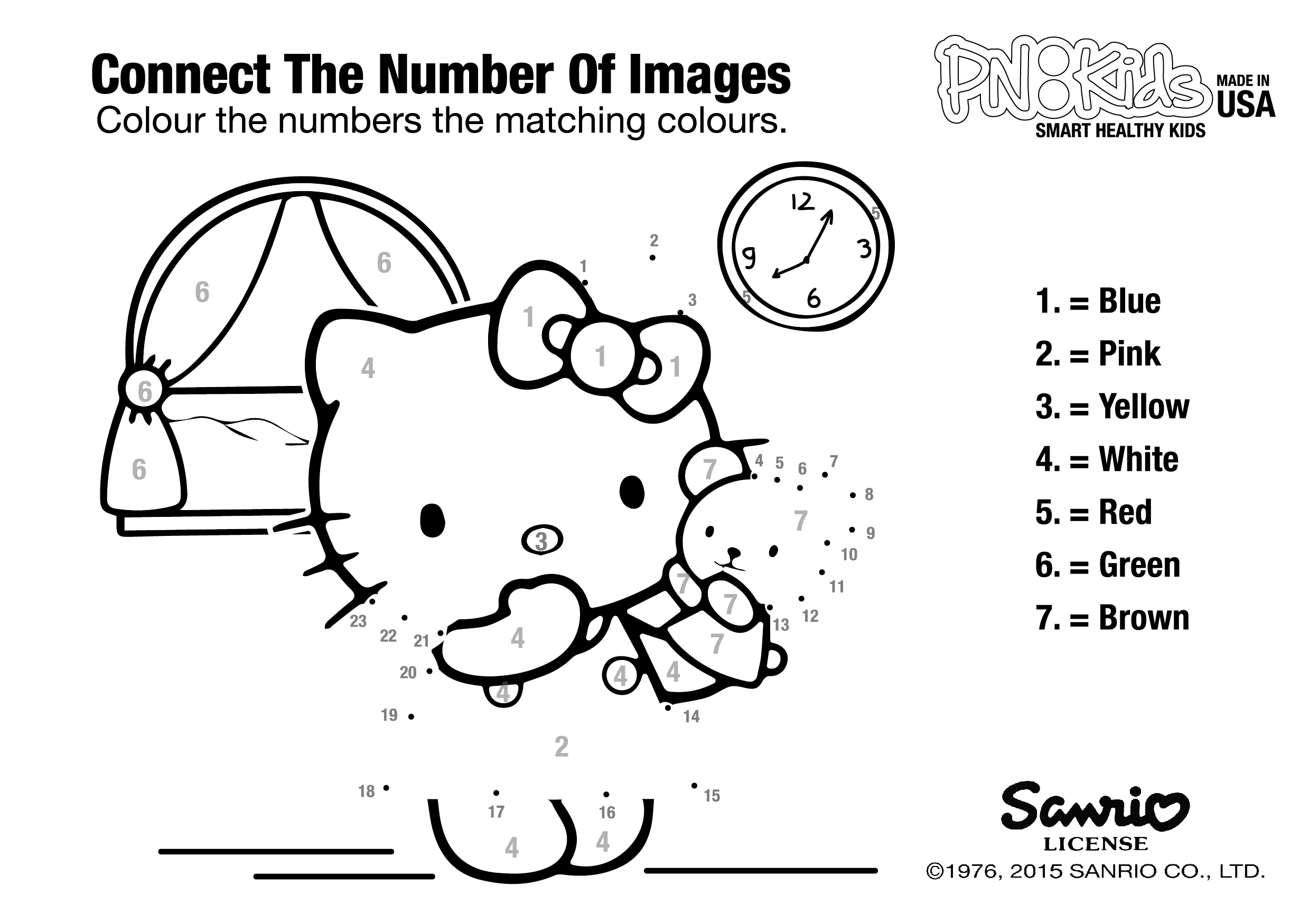 Hello Kitty Word Search Printables