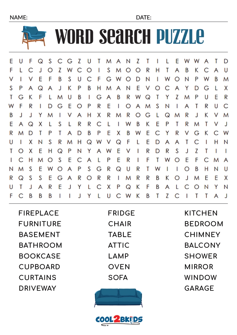 Printable Hard Word Search Cool2bKids Worksheets Library