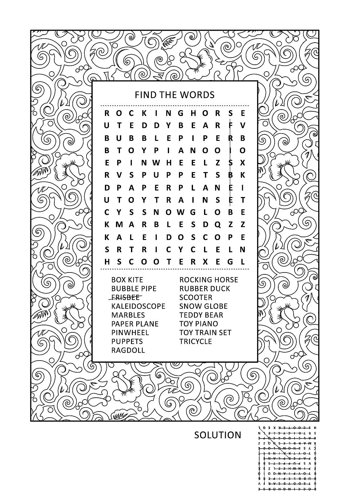 Printable Word Search Puzzles For Kids 10 Activities That Help With Spelling Vocabulary Memory U0026 More Printables 30Seconds Mom