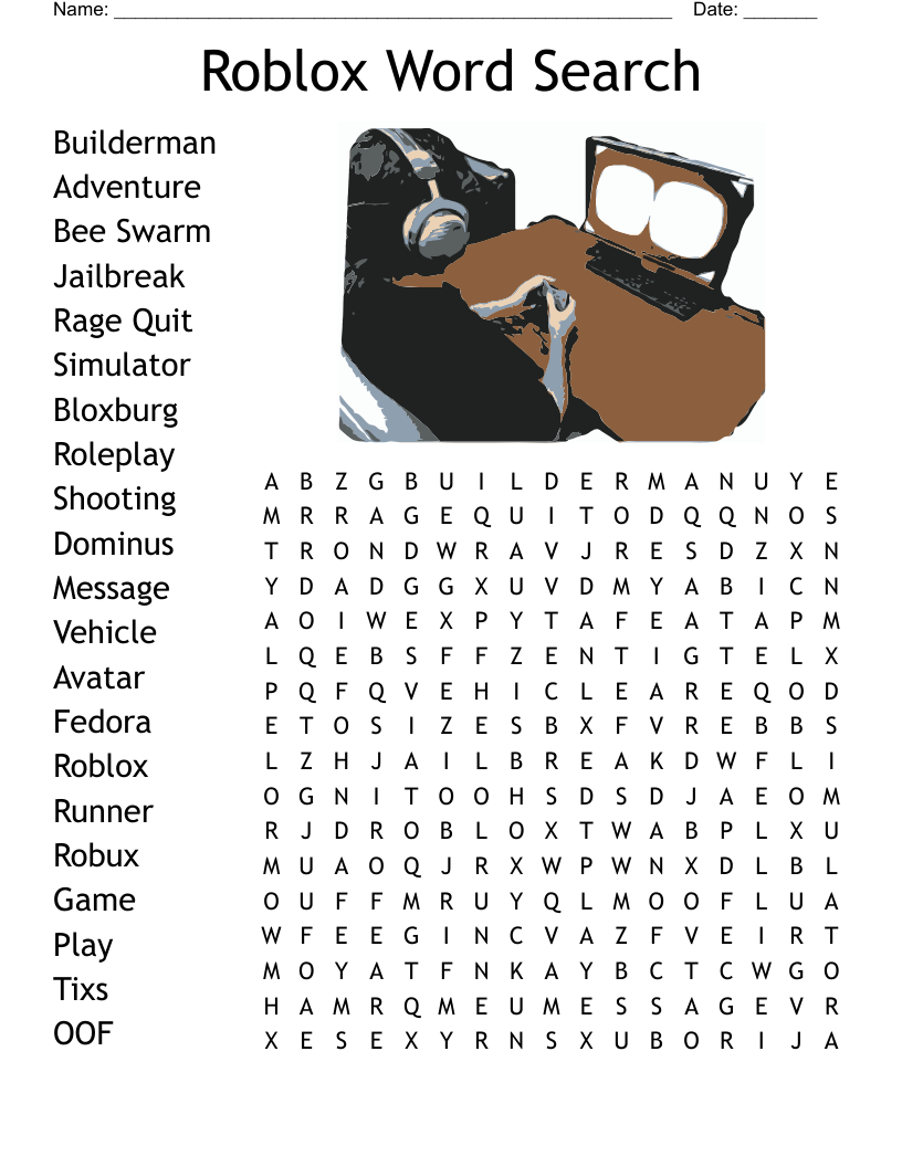 Roblox Word Search WordMint