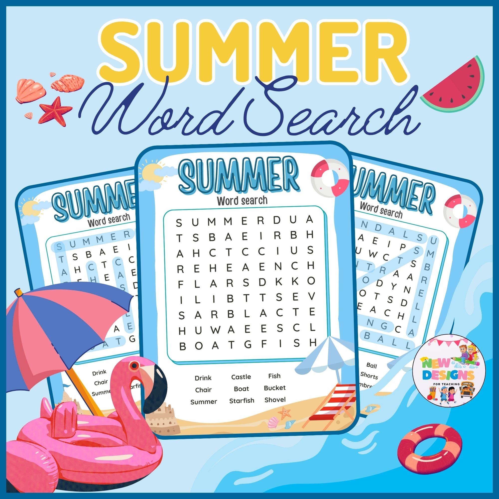 Word Search Printable Worksheets