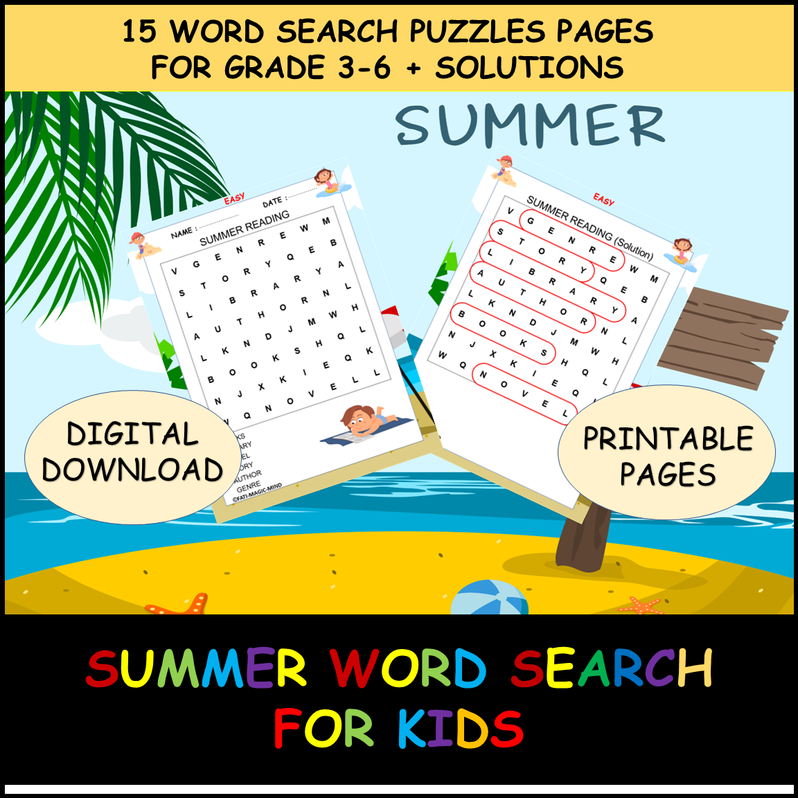 Free Printable Educational Word Search Puzzles