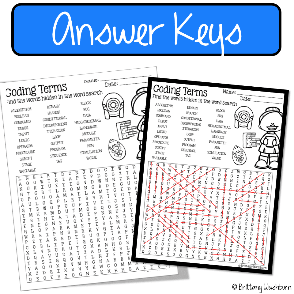 Technology Word Search Printable